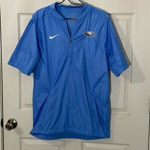 Philadelphia Eagles Nike Windbreaker Pullover 1/4 Zip Pockets Adjustable Waist M